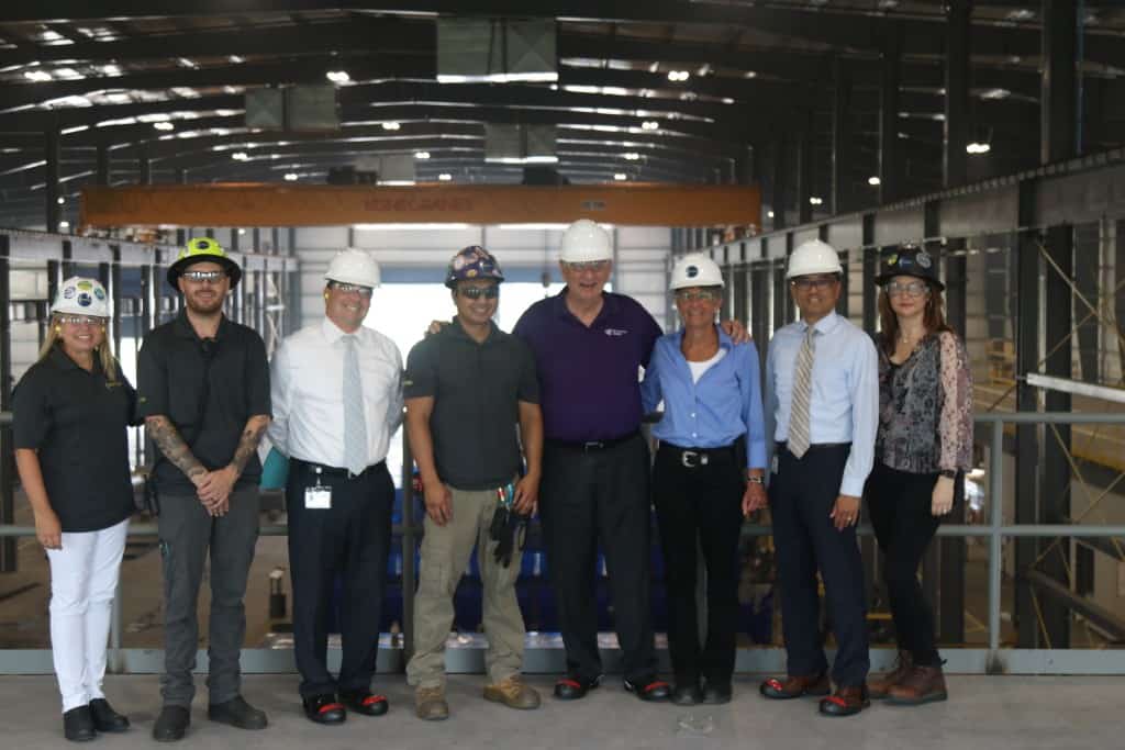 Mayor Bobby Dyer visits ASC's newest facility