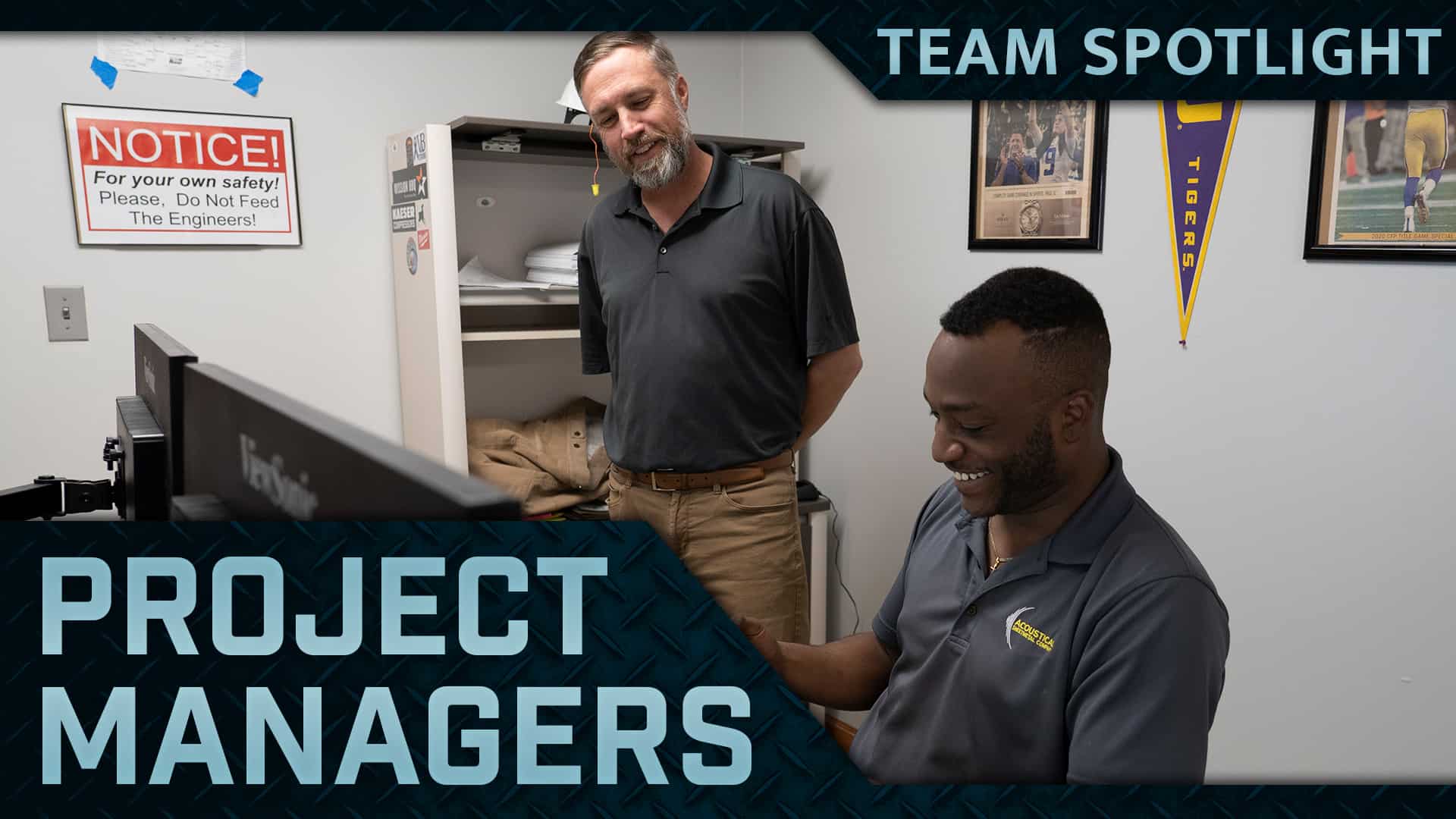 team spotlight project managers video thumbnail