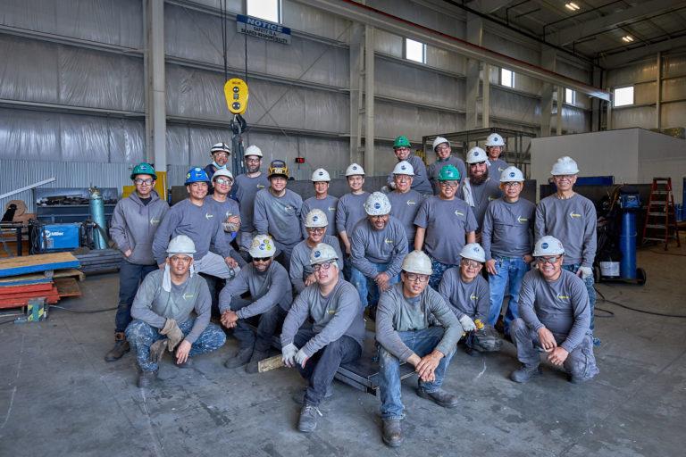 building c manufacturing team Acoustical Sheetmetal Company