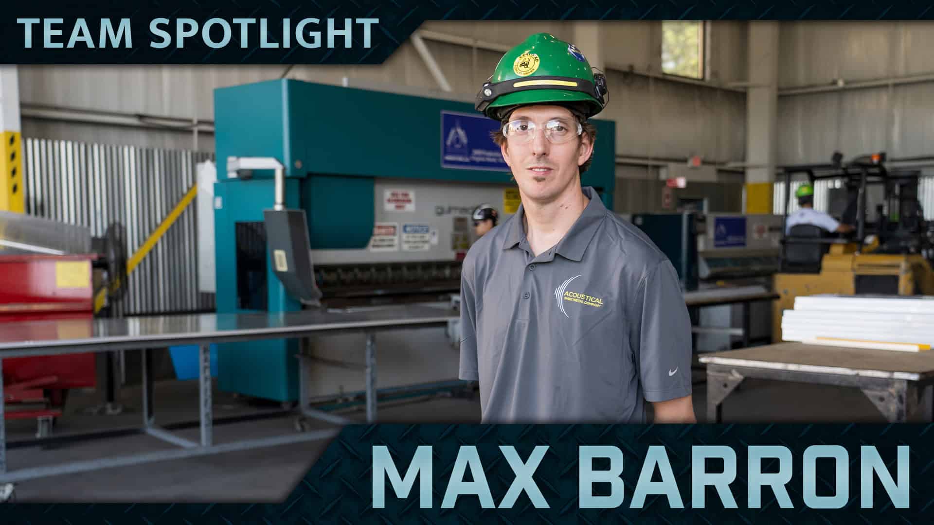 Team Spotlight: Max Barron