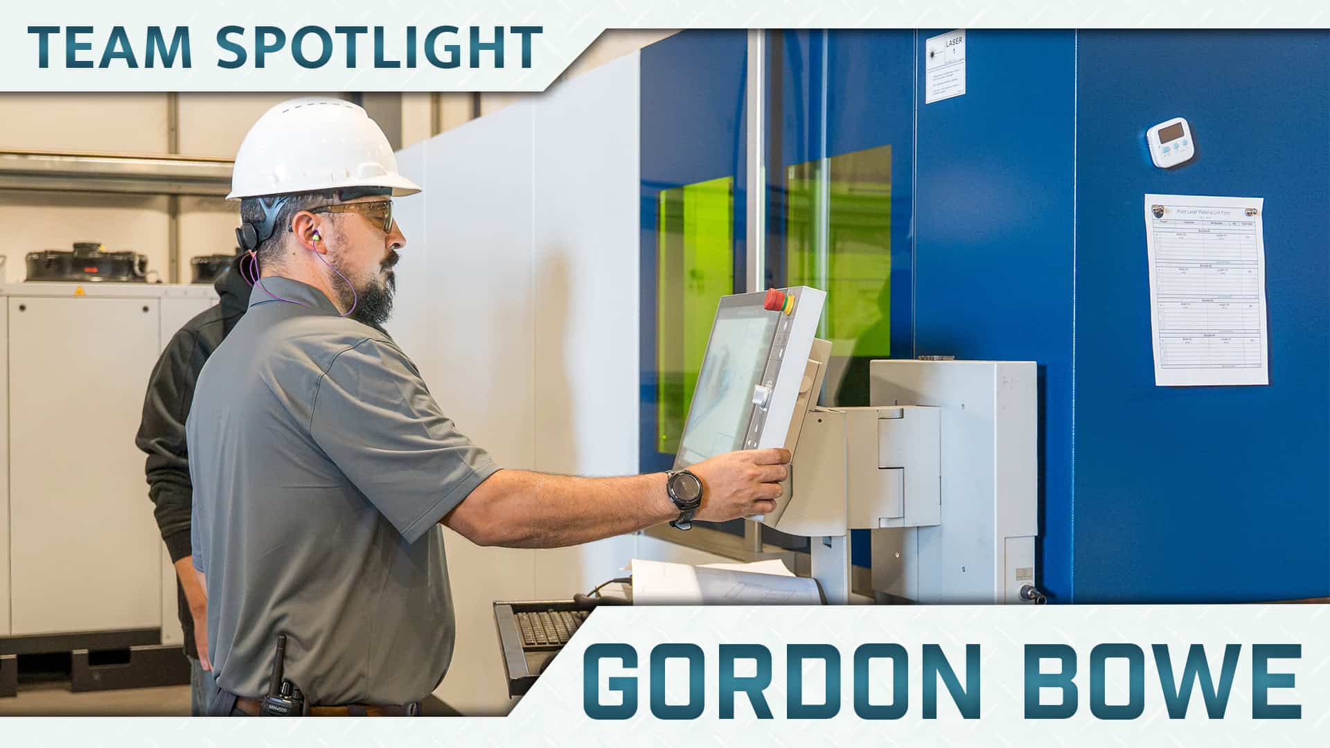 Team Spotlight: Gordon Bowe